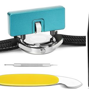 Watch Battery Replacement Tool Kit – Adjustable Case Opener, Watch Band Strap Remover & Pry Back Case Opener, Removal Install Repair Tool for Watch Bands